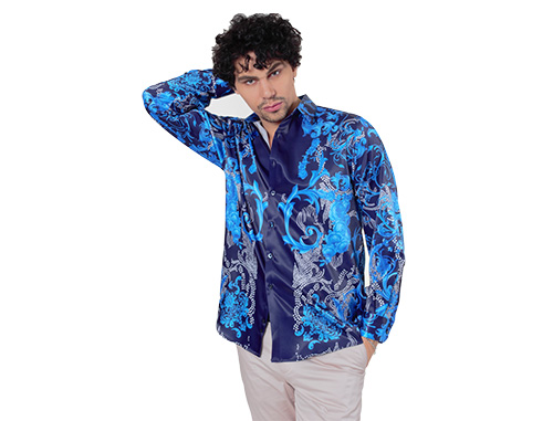 Luxury Feel of Mens Satin Shirts