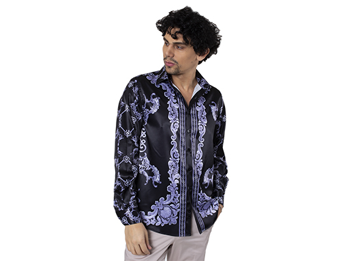 The Design Elegance Of Men's Satin Shirts