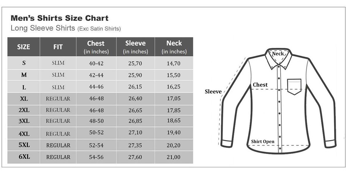 How To Measure Printed Shirt Size?
