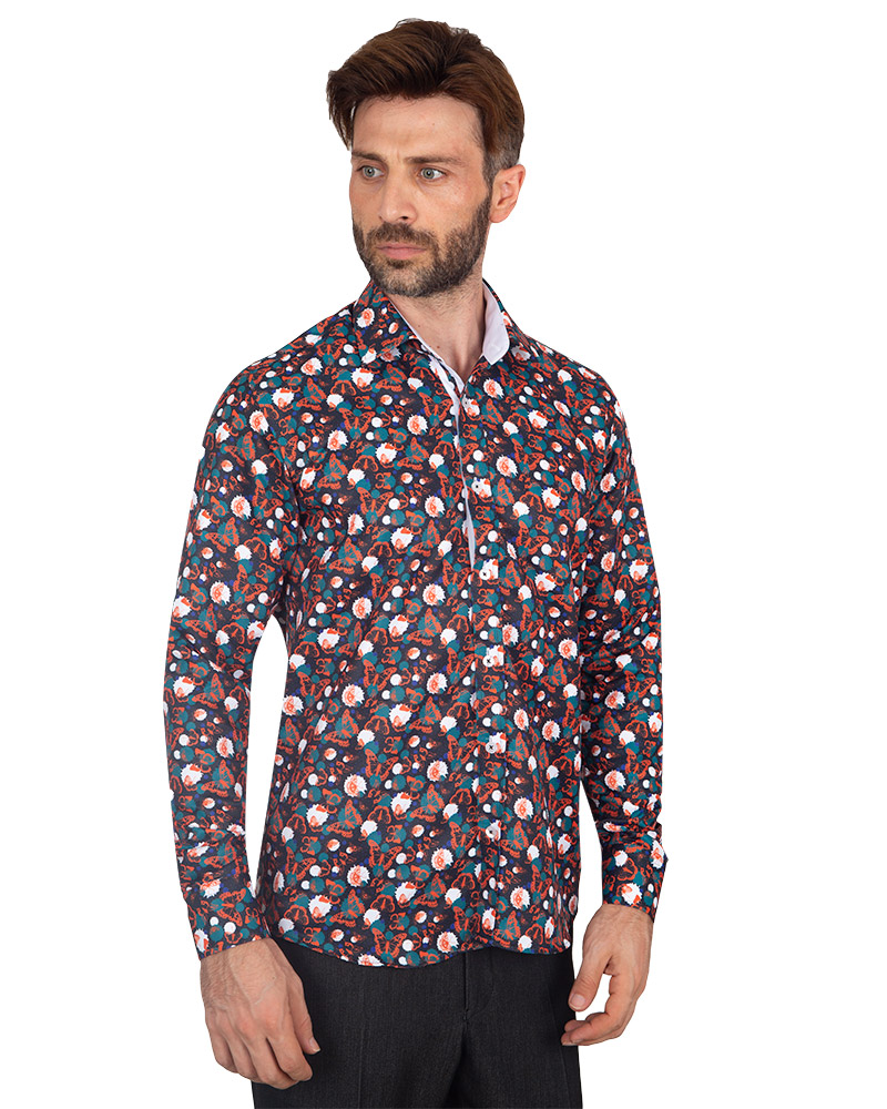 butterfly long sleeve shirt