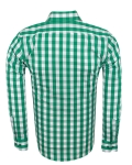 Checkered Long Sleeved Mens Shirt SL 7168 - Thumbnail