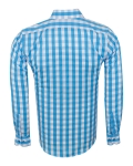 Checkered Long Sleeved Mens Shirt SL 7169 - Thumbnail