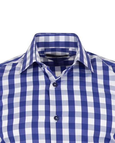 Checkered Long Sleeved Mens Shirt SL 7169