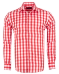 Checkered Long Sleeved Mens Shirt SL 7169 - Thumbnail