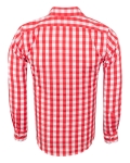 Checkered Long Sleeved Mens Shirt SL 7169 - Thumbnail