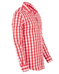 Checkered Long Sleeved Mens Shirt SL 7169 - Thumbnail