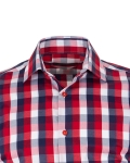 Checkered Long Sleeved Mens Shirt SL 7170 - Thumbnail