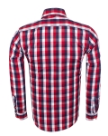 Checkered Long Sleeved Mens Shirt SL 7170 - Thumbnail