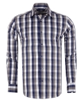 Checkered Long Sleeved Mens Shirt SL 7170 - Thumbnail