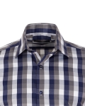 Checkered Long Sleeved Mens Shirt SL 7170 - Thumbnail