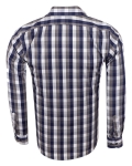 Checkered Long Sleeved Mens Shirt SL 7170 - Thumbnail