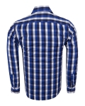 Checkered Long Sleeved Mens Shirt SL 7170 - Thumbnail