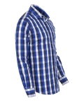 Checkered Long Sleeved Mens Shirt SL 7170 - Thumbnail