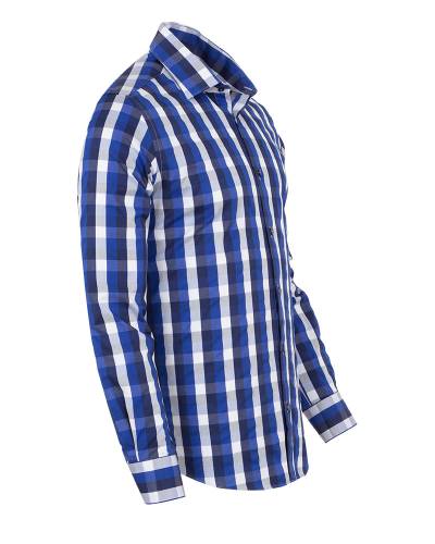 Checkered Long Sleeved Mens Shirt SL 7170