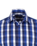 Checkered Long Sleeved Mens Shirt SL 7170 - Thumbnail