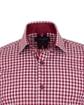 Checkered Long Sleeved Mens Shirt SL 7172 - Thumbnail