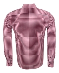 Checkered Long Sleeved Mens Shirt SL 7172 - Thumbnail