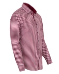 Checkered Long Sleeved Mens Shirt SL 7172 - Thumbnail