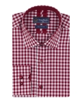 Checkered Long Sleeved Mens Shirt SL 7172 - Thumbnail