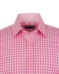 Checkered Long Sleeved Mens Shirt SL 7172 - Thumbnail