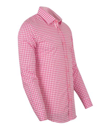 Checkered Long Sleeved Mens Shirt SL 7172