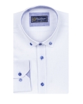 Cotton Linen Long Sleeved Mens Shirt SL 7889 - Thumbnail