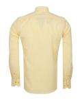 Cotton Linen Long Sleeved Mens Shirt SL 7889 - Thumbnail