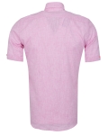 Cotton Linen Short Sleeved Mens Shirt SS 7888 - Thumbnail