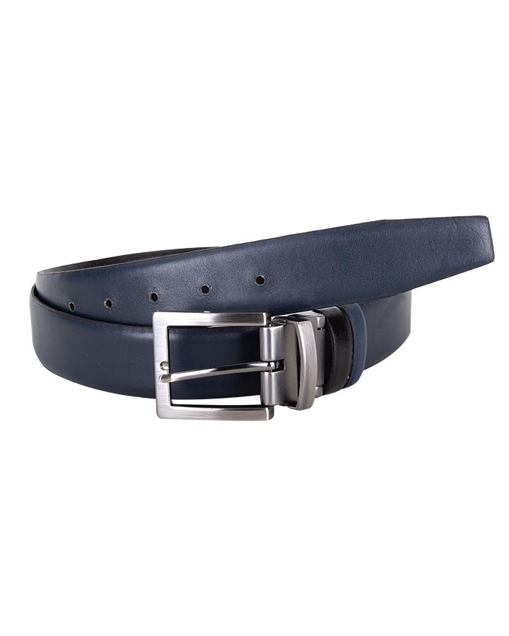 Double Sided Reversible Leather Belt B 23 MAKROM