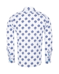 Floral Printed Long Sleeved Mens Shirt SL 7252 - Thumbnail