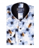 Luxury Bees Printed Long Sleeved Mens Shirt SL 6715 - Thumbnail