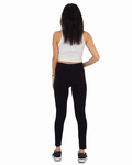 Luxury Black High Waist Leggings TY 001 - Thumbnail