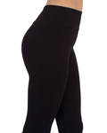 Luxury Black High Waist Leggings TY 001 - Thumbnail