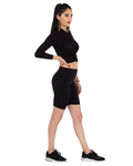 Luxury Black Standart Womens Leggings TY 006 - Thumbnail