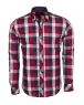 Luxury Check Multicolor Cotton Long Sleeved Mens Shirt SL 5403 - Thumbnail