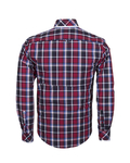 Luxury Check Multicolor Cotton Long Sleeved Mens Shirt SL 5403 - Thumbnail