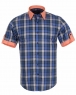 Luxury Check Short Sleeved Shirt SS 186 - Thumbnail