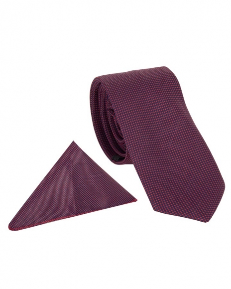 MAKROM - Luxury Checkered Design Premium Necktie KR 05 (Thumbnail - )