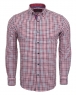 Luxury Cotton Check Classical Long Sleeved Mens Shirt SL 5849 - Thumbnail