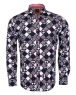 Luxury Cotton Printed Long Sleeved Shirt SL 6205 - Thumbnail