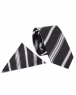 Luxury Diamond and Striped Design Business Necktie KR 08 - Thumbnail
