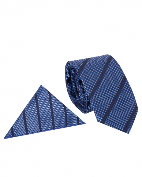 MAKROM - Luxury Diamond Design Business Necktie KR 09 (Thumbnail - )