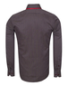 Luxury Double Collar Striped Mens Long Sleeved Mens Shirt SL 6741 - Thumbnail