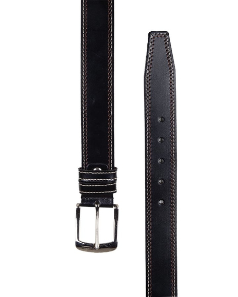 MAKROM - Luxury Double Ply Leather Belt B 08 (1)