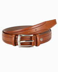 Luxury Double Ply Leather Belt B 25 - Thumbnail