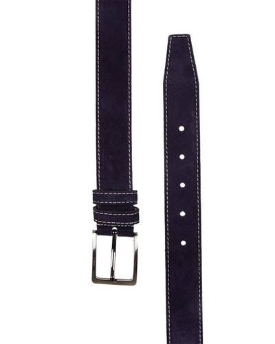 MAKROM - Luxury Double Ply Suede Leather Belt B 32 (1)