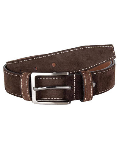 Luxury Double Ply Suede Leather Belt B 34