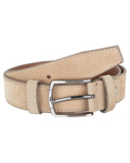 Luxury Double Ply Suede Leather Belt B 34 - Thumbnail