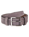 Luxury Double Ply Suede Leather Belt B 34 - Thumbnail