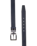 Luxury Double Sided Reversible Leather Belt B 23 - Thumbnail